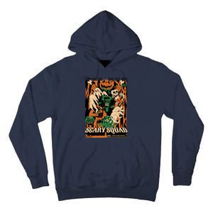 Scary Squad Halloween Tall Hoodie