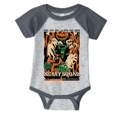 Scary Squad Halloween Infant Baby Jersey Bodysuit