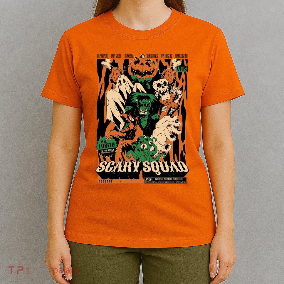 Scary Squad Halloween T-Shirt