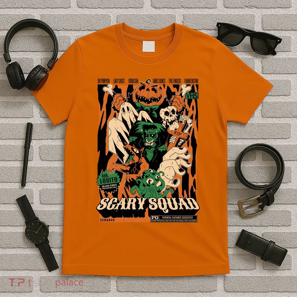 Scary Squad Halloween T-Shirt