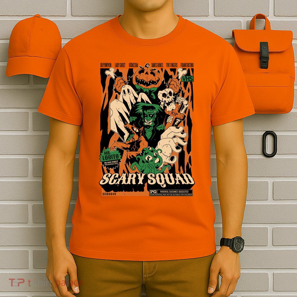 Scary Squad Halloween T-Shirt