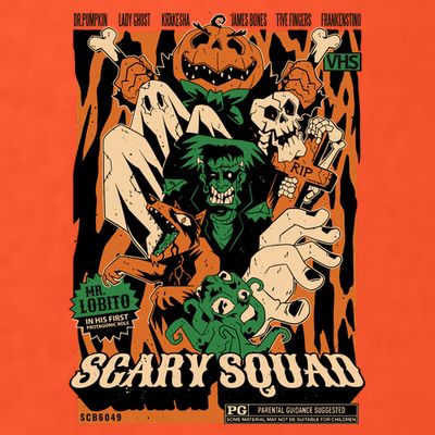 Scary Squad Halloween T-Shirt