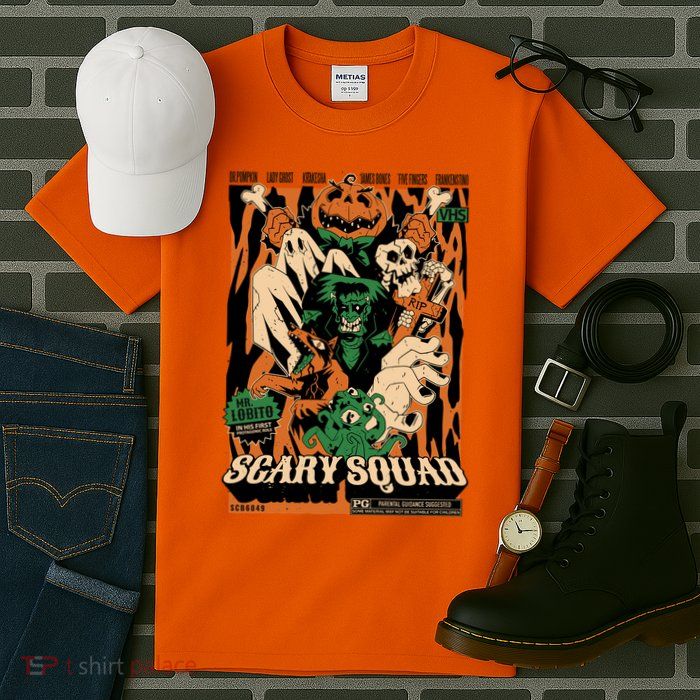 Scary Squad Halloween Tall T-Shirt