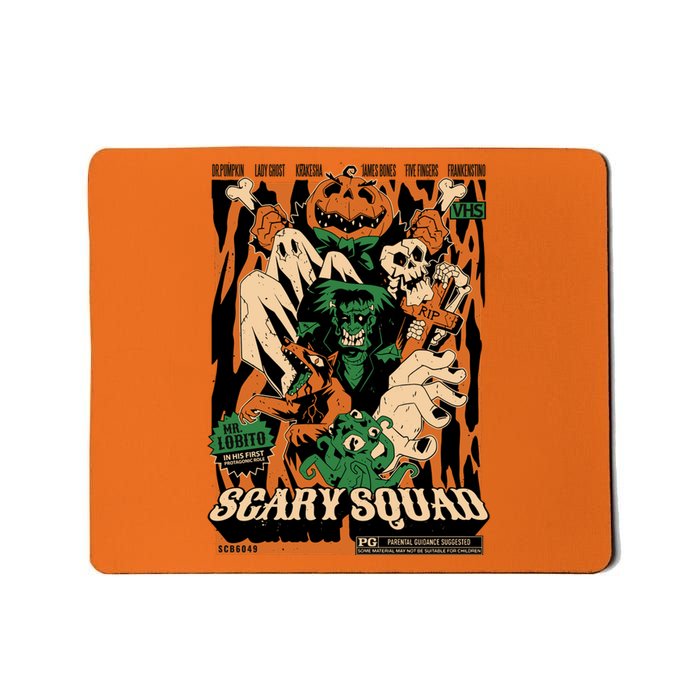 Scary Squad Halloween Mousepad