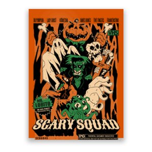 Scary Squad Halloween Poster