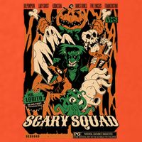 Scary Squad Halloween Kids T-Shirt