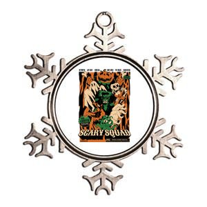 Scary Squad Halloween Metallic Star Ornament