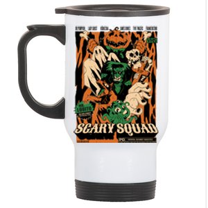 Scary Squad Halloween Stainless Steel Travel Mug