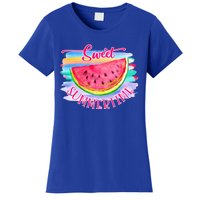 Sweet Summertime Hello Summer Vibes Beach Vacay Watermelon Great Gift Women's T-Shirt