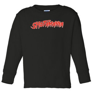 Shotamania Toddler Long Sleeve Shirt