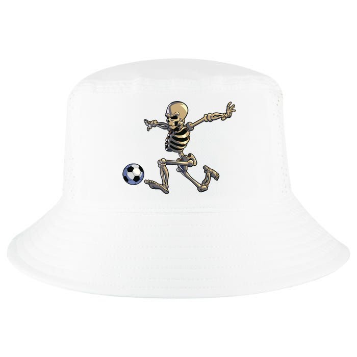 Soccer Skeleton Halloween Boy Soccer Player Halloween Cool Comfort Performance Bucket Hat