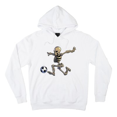 Soccer Skeleton Halloween Boy Soccer Player Halloween Hoodie