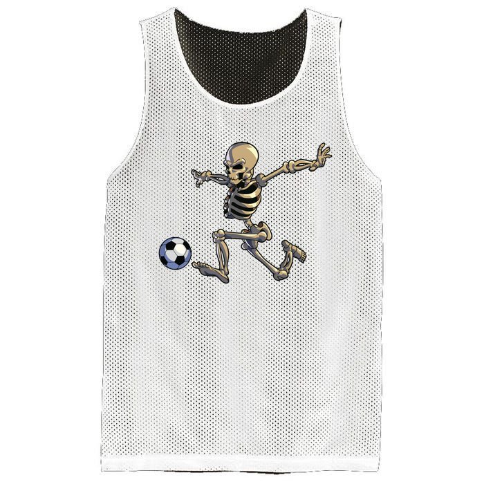 Soccer Skeleton Halloween Boy Soccer Player Halloween Mesh Reversible Basketball Jersey Tank