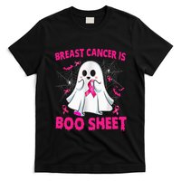 Spooky Support Halloween Breast Cancer Awareness T-Shirt