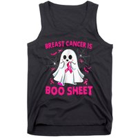 Spooky Support Halloween Breast Cancer Awareness Tank Top