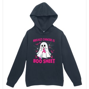 Spooky Support Halloween Breast Cancer Awareness Urban Pullover Hoodie