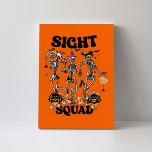 Sight Squad Halloween Optometry Technician Canvas