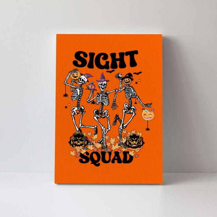 Sight Squad Halloween Optometry Technician Canvas