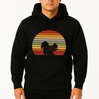 Scope Squirrel Hunter Vintage Retro Target Squirrel Hunting Hoodie