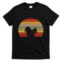 Scope Squirrel Hunter Vintage Retro Target Squirrel Hunting T-Shirt