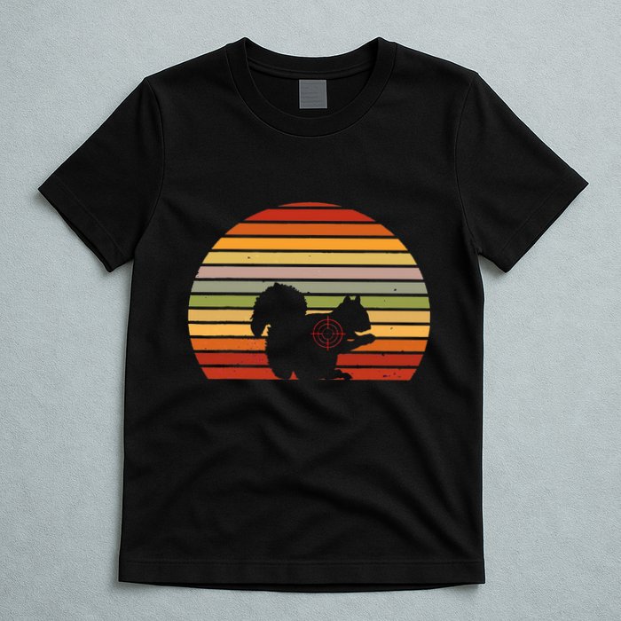 Scope Squirrel Hunter Vintage Retro Target Squirrel Hunting T-Shirt