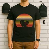 Scope Squirrel Hunter Vintage Retro Target Squirrel Hunting T-Shirt
