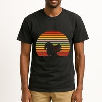 Scope Squirrel Hunter Vintage Retro Target Squirrel Hunting Tall T-Shirt