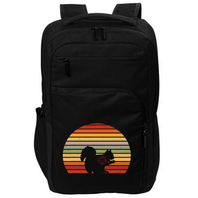 Scope Squirrel Hunter Vintage Retro Target Squirrel Hunting Impact Tech Backpack