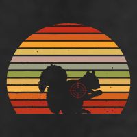 Scope Squirrel Hunter Vintage Retro Target Squirrel Hunting Tumbler