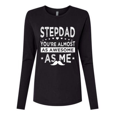 Stepdad Since Having Step Bonus Father Stepdad Gift Womens Cotton Relaxed Long Sleeve T-Shirt