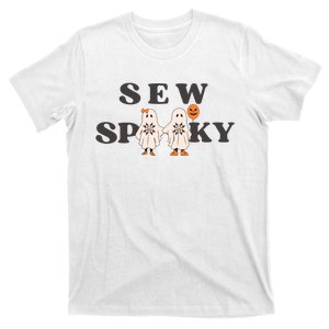 Sew Spooky Halloween Sewing Cute Ghoul T-Shirt