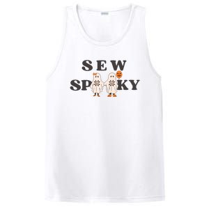 Sew Spooky Halloween Sewing Cute Ghoul PosiCharge Competitor Tank