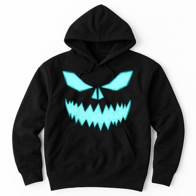 Scary Spooky Halloween Jack O Lantern Face Pumpkin Hoodie