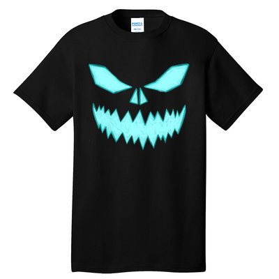 Scary Spooky Halloween Jack O Lantern Face Pumpkin Tall T-Shirt