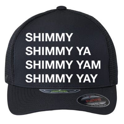 Shimmy Shimmy Hiphop Oldschool Rap 90s Music Flexfit Unipanel Trucker Cap