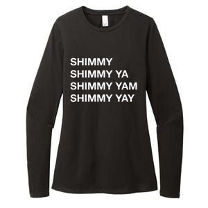 Shimmy Shimmy Hiphop Oldschool Rap 90s Music Womens CVC Long Sleeve Shirt