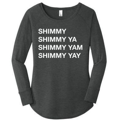 Shimmy Shimmy Hiphop Oldschool Rap 90s Music Women's Perfect Tri Tunic Long Sleeve Shirt