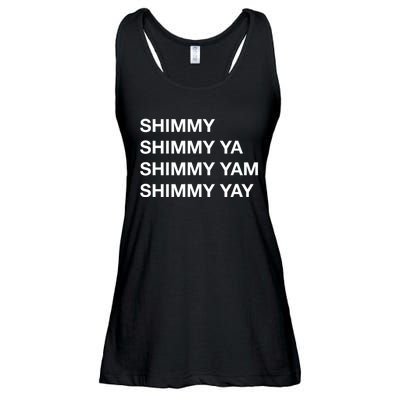 Shimmy Shimmy Hiphop Oldschool Rap 90s Music Ladies Essential Flowy Tank