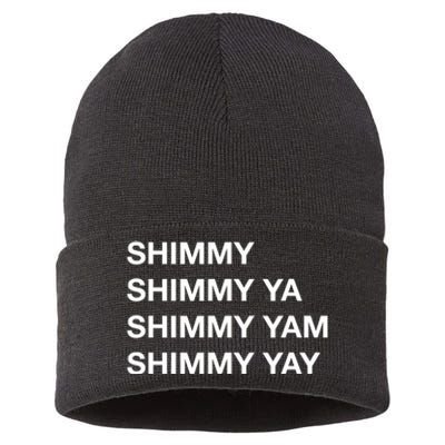 Shimmy Shimmy Hiphop Oldschool Rap 90s Music Sustainable Knit Beanie