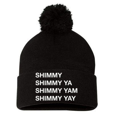 Shimmy Shimmy Hiphop Oldschool Rap 90s Music Pom Pom 12in Knit Beanie