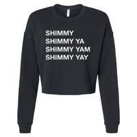 Shimmy Shimmy Hiphop Oldschool Rap 90s Music Cropped Pullover Crew