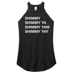 Shimmy Shimmy Hiphop Oldschool Rap 90s Music Women's Perfect Tri Rocker Tank