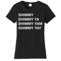 Shimmy Shimmy Hiphop Oldschool Rap 90s Music Women's T-Shirt