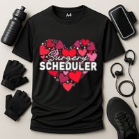 Surgery Scheduler Heart Gift Cooling Performance Crew T-Shirt