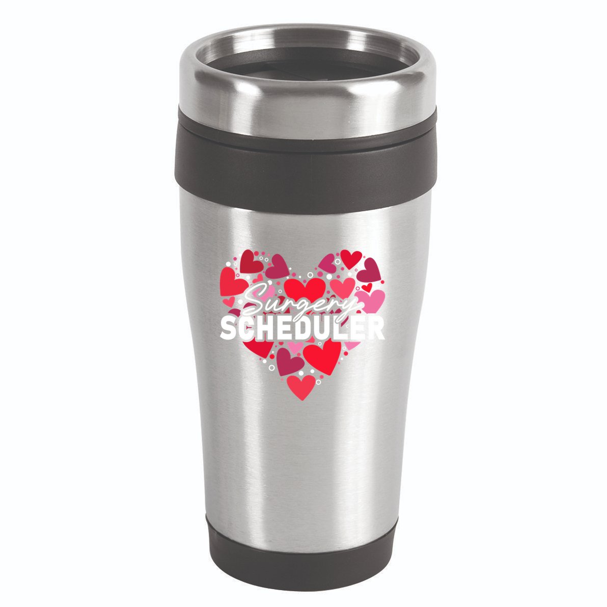 Surgery Scheduler Heart Gift 16oz Travel Tumbler