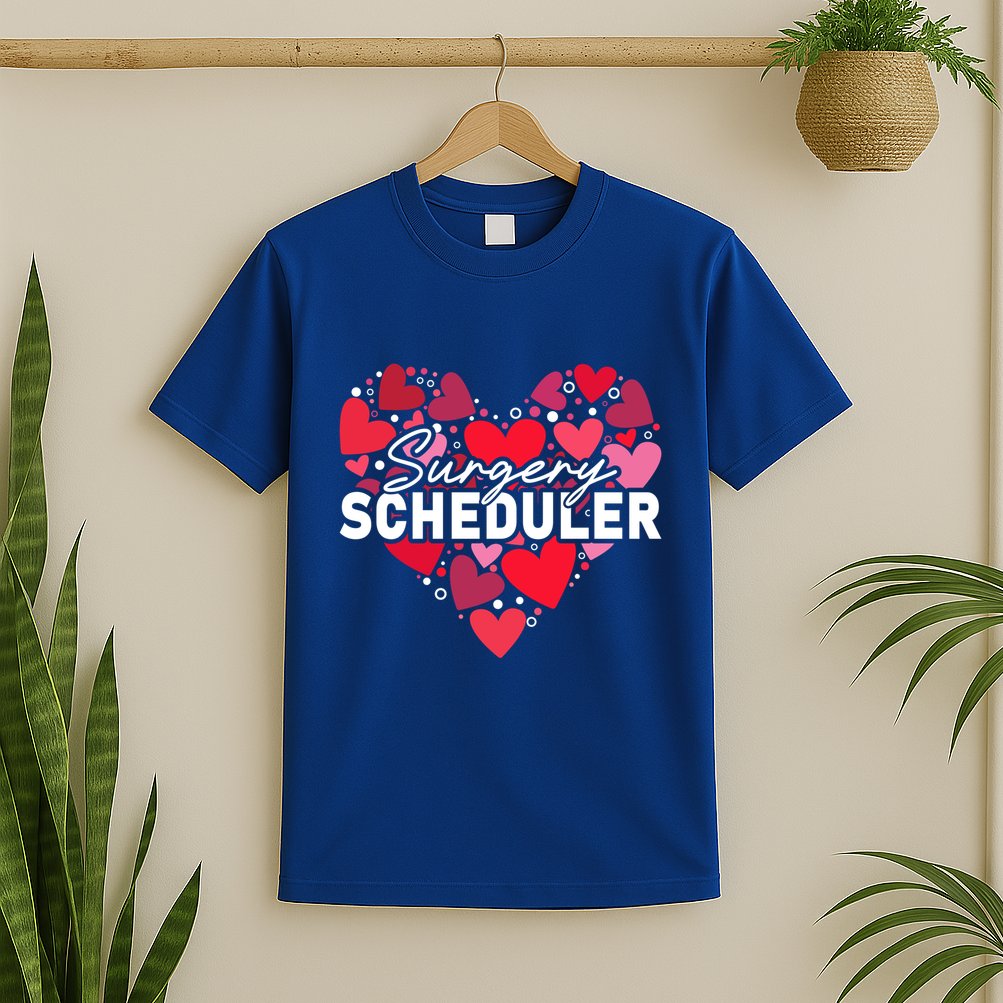 Surgery Scheduler Heart Gift T-Shirt
