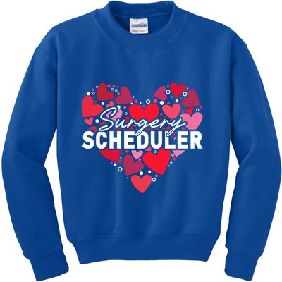 Surgery Scheduler Heart Gift Kids Sweatshirt
