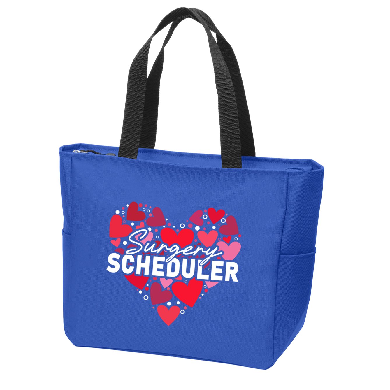 Surgery Scheduler Heart Gift Zip Tote Bag