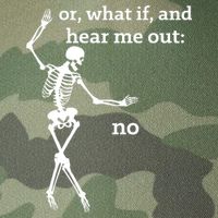 Sassy Skeleton Hear Me Out: No Legacy Tie Dye Trucker Hat