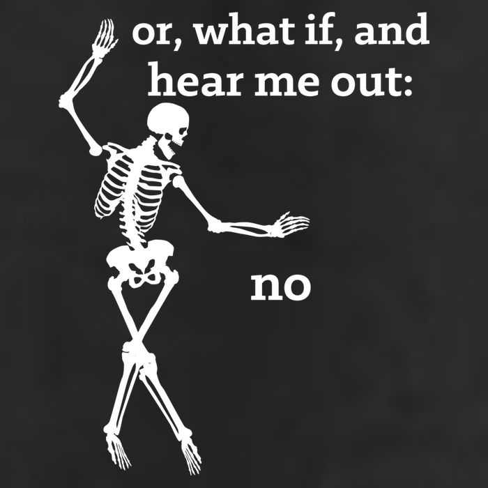 Sassy Skeleton Hear Me Out: No 15oz Campfire Ceramic Mug